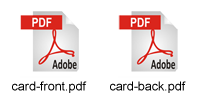 separate pdf files