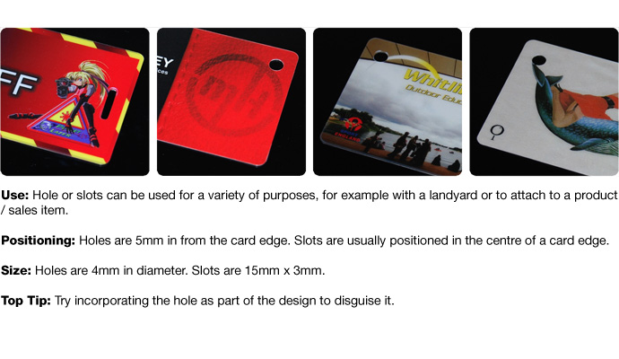 hole or slot punching